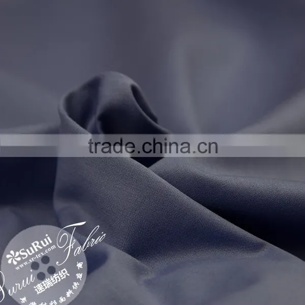 Stocklot CVC Dyed Woven Polyester Cotton 60/40 Plain Shirt Fabric photo-5