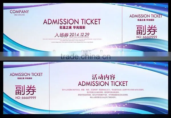 Custom Design Thermal Paper Raffle Tickets Printed photo-4