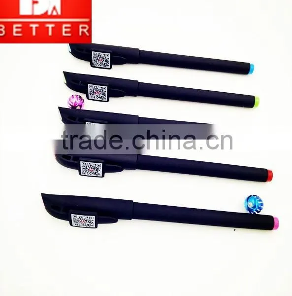 2016 Chinese New Arrival Plastic Gel Pen With Logo photo-3