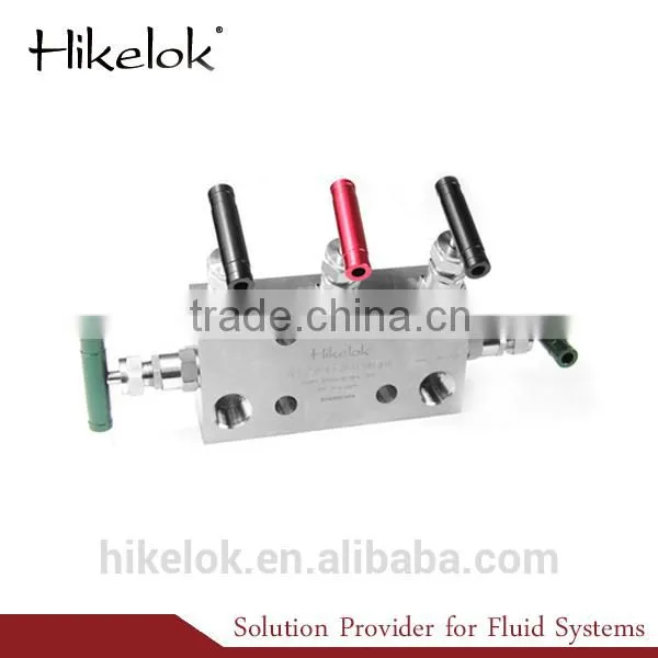 Swagelok Type Stainless Steel Instrumentation 2 3 5 Way Manifold Valves photo-2