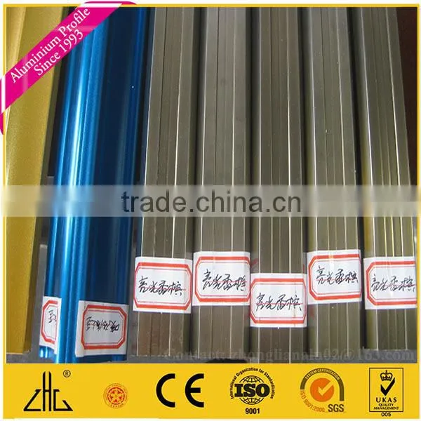 Wow!! Polish Aluminium Profile Frame OEM/ Polishing Anodized Aluminium Pole Profile / Polish Brush Aluminum Kitchen Door Profile photo-6