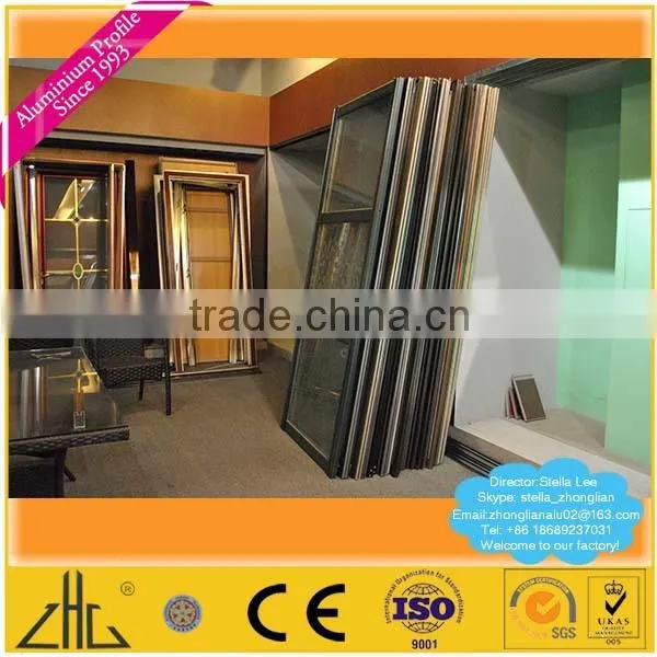 Wow!! Paint Aluminium Profile for Folding Doors, Aluminium Double Swing Door Profiles, Aluminium Swinging French Door Profile photo-2
