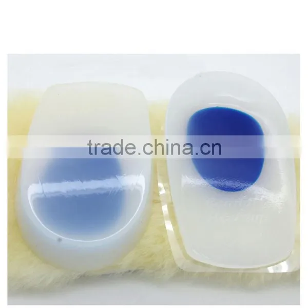 Medical Grade Silicone Gel Shoe Insole , Plantar Heel Support Pad Cup, Orthotic Cushion. photo-2