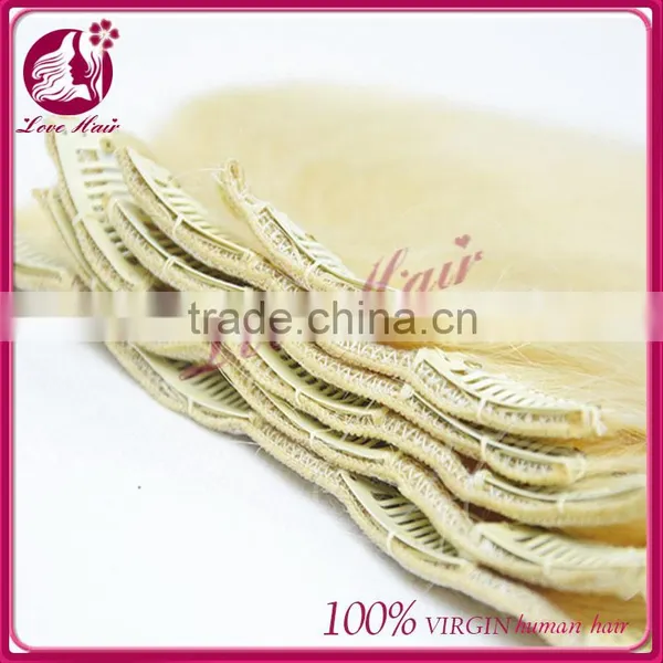 Top Quality Virgin Clips Hair Extensions 26 Inch Human Hair Clip In Hair Extensions photo-6