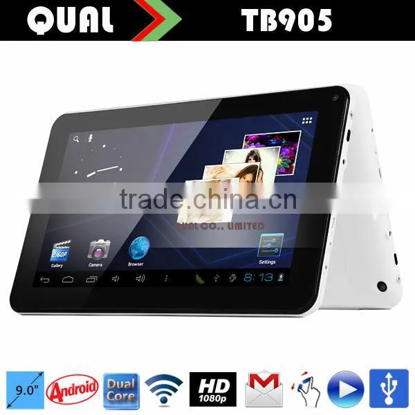 9 Inch Tablet With Webcam Wifi With Allwinner A23 Dual Core 0.3MP/0.3MP 512M/8G Wifi Model With Kitkat Android 4.4 T photo-2