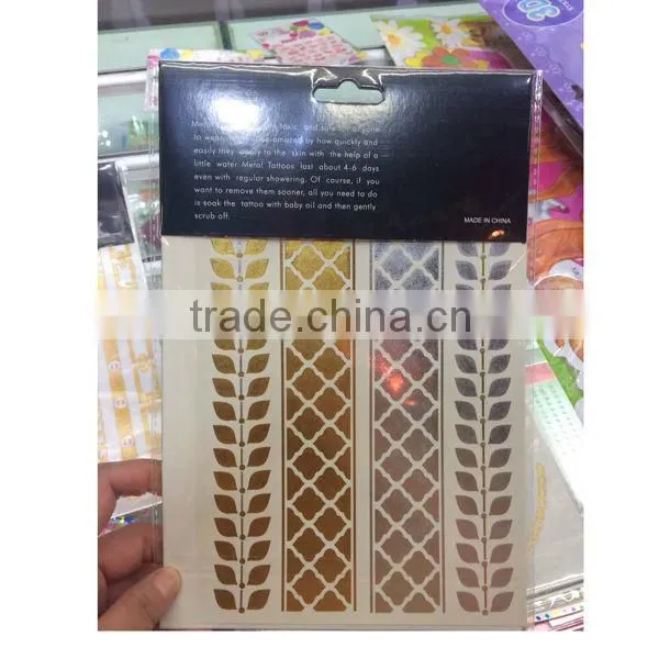 Metallic Non-toxic Flash Tattoo photo-3