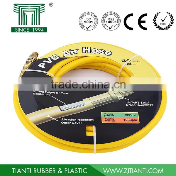 1/4" 5/16" 3/8" 1/2" High Pressure PVC Air Hose photo-6