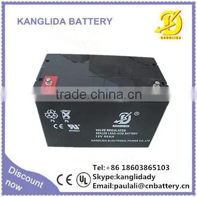 12v 80ah Storage Lead Acid Battery for Solar System 80amp Deep Cycle Battery photo-4
