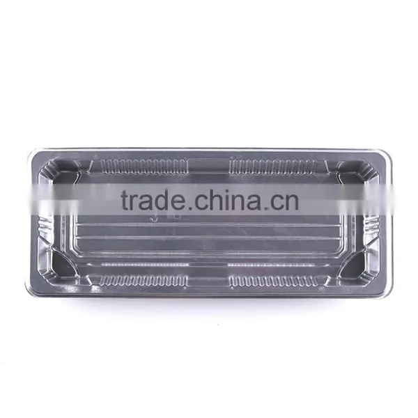 SM1-1102H Silvery Color Rectangle Food Tray for Sushi photo-5