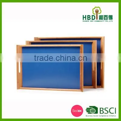 Best Buy Tray,Serving Tray, 3pcs Wood Serving Tray Wholesale photo-3