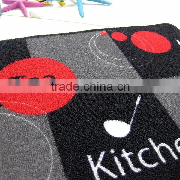 Nylon Door Mat Logo Print Kitchen Mat Stock for Sale photo-5