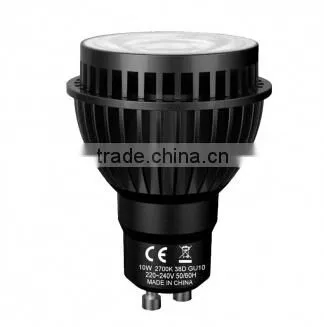 Most Power Gu10 700-800lm High CRI 95Ra 15/24/38/60 Degree Wide Voltage AC90-240V Aluminum Gu10 Led 10w photo-3