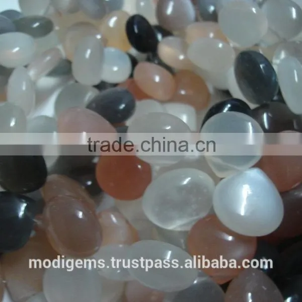 Multi Moonstone Plain Heart photo-2