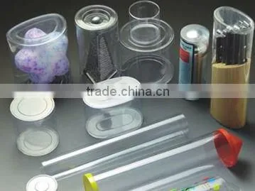 Transparent Plastic Cylinder Tube Container for Toys and Gifts photo-2