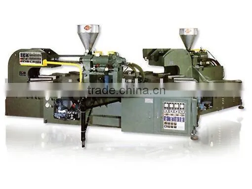 Two Colour Rotary Type Plastic Soles Automatic Injection Moulding Machine