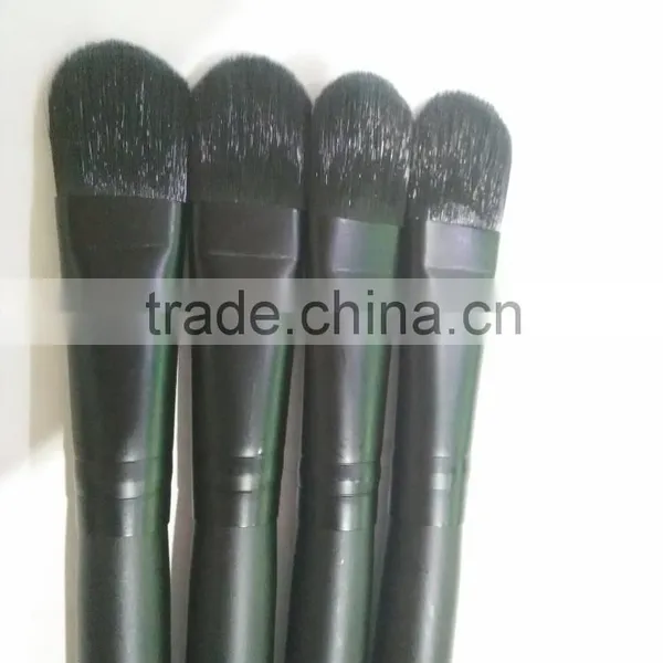 Newest Customize High Quality Wood Handle Nylon Facial Mask Brush photo-5