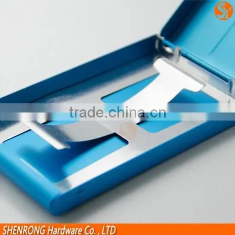 Ligh Weight And Different Colors Aluminum Name Card Holder For Business Gift photo-5