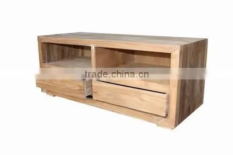 Teak TV Stand Minimalist - Wooden Teak Furniture Indonesia