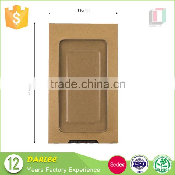 Eco-friendly Brown Kraft Paper Phone Case Paper Packing Box photo-5