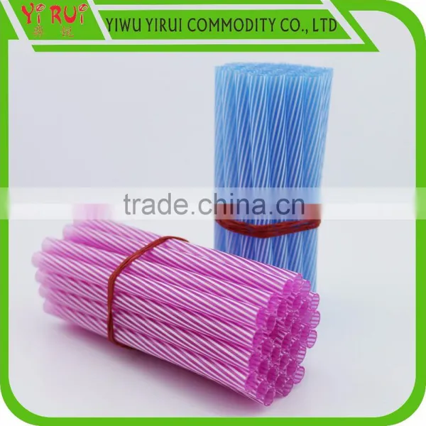 pp Short Straight Drinking Straw With Spiral Drinking Straw photo-3