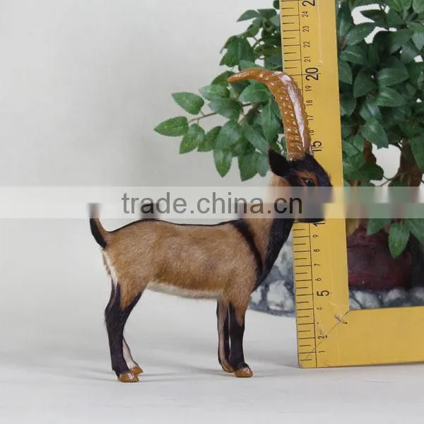 Handmade Mini Black Plush Sheep Toy photo-2