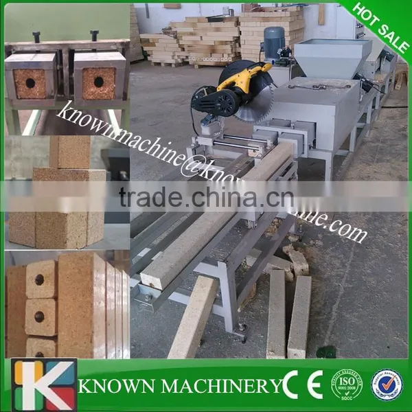 Wood sawdust block making machine/wood sawdust block extruder/wood pallet block machine