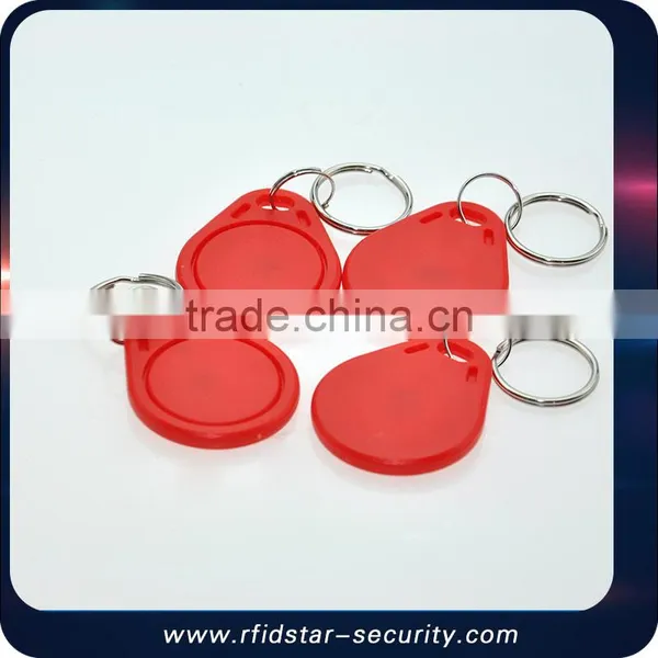 Blank Colorful ABS Em4001 Rfid Key Tag With Smart Chip photo-2