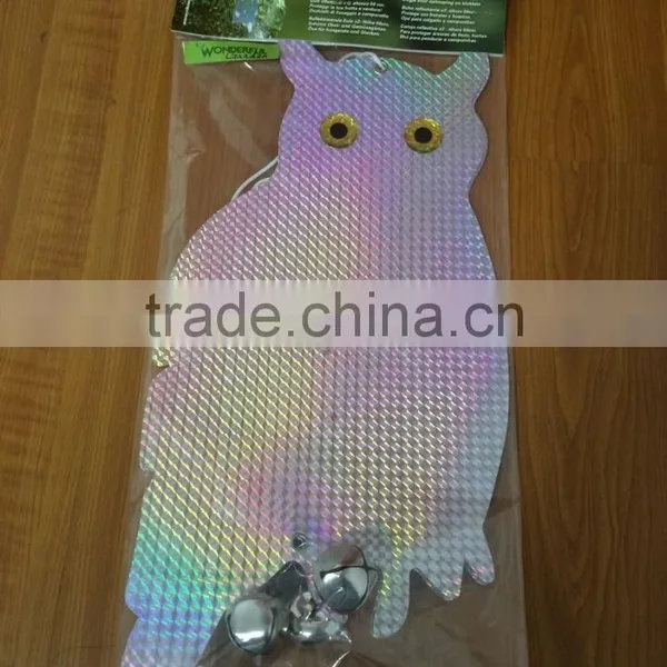 PK 2 Outdoor Decor Reflecting Guard Owl,Scare Owl,Bird Repellent,Owl Deterrent photo-6
