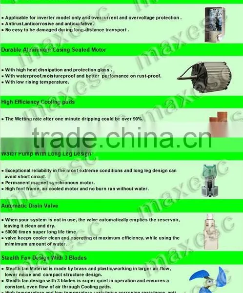 Industrial Electric Water 18000M3/H Eco Friendly Swamp Air Conditioner photo-2