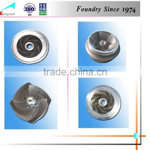 New Product High Quality Metal Parts Cast Lost Wax Impeller Casting photo-4