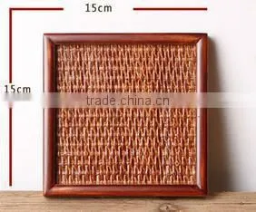 Fruit Square and Rectangle Plate Rattan Tray photo-4