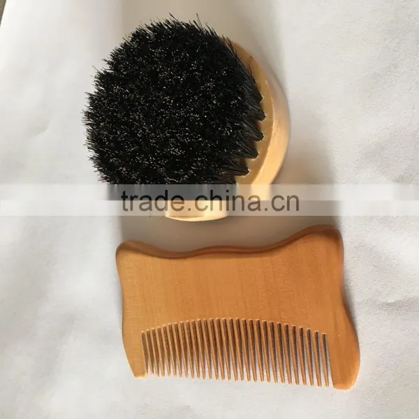 Custom Special Handy Round Wooden Wire Brush photo-2
