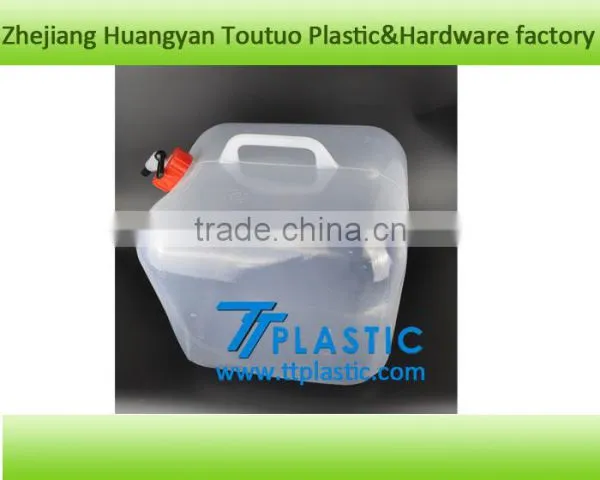 Plastic BPA Free Collapsible Water Bag for Outdoor Sports photo-2