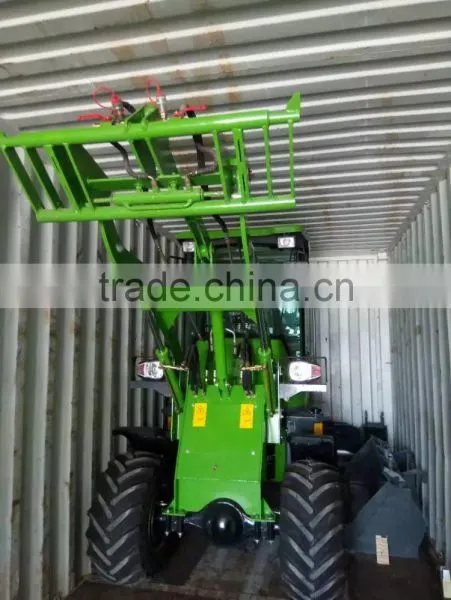 Qingzhou Loader Factory Zl10 Model MR912 Mini Wheel Loader photo-3