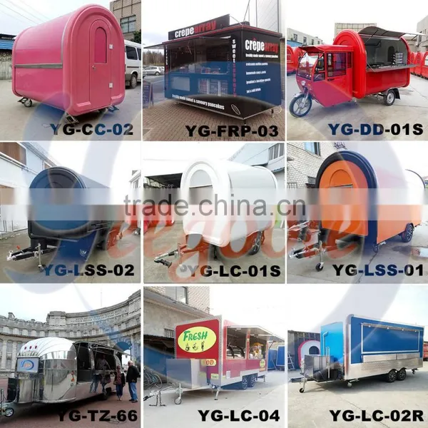 YEEGOOLE Food Equipment Carts/ Food Trailer/ Food Cart/mobile Food Truck CE photo-6