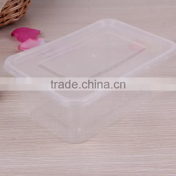 750ml PP Plastic Microwave Fast Food Container photo-2