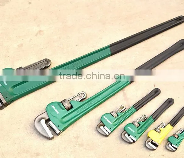 Wells Factory CE 18" High Carbon Steel Forged Pipe Wrench for Rigging photo-3