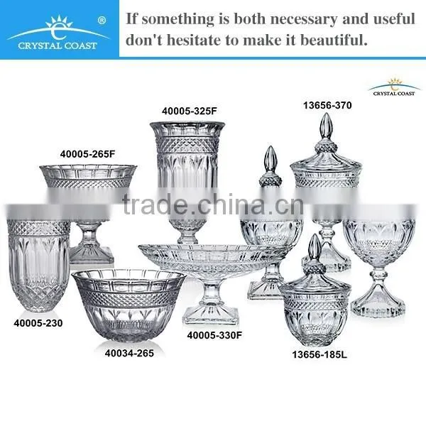 Glass Candy Bowl; Crystal Glass Bowl