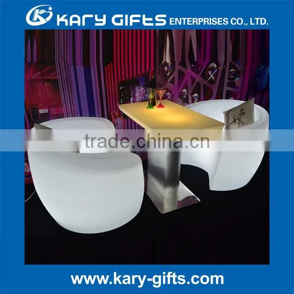 LED Illuminated Dinning Table Cafe Furniture photo-4