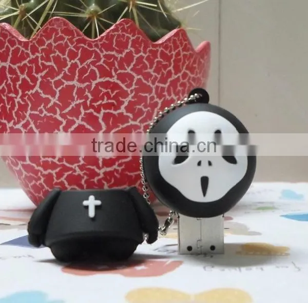 Ghost Cartoon Mini Usb Flash Drive Shell photo-3