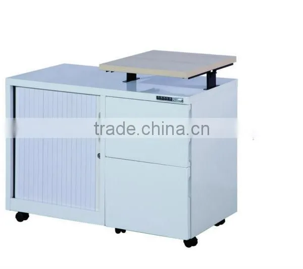 Adjustable Tambour Door Filing Cabinet photo-3