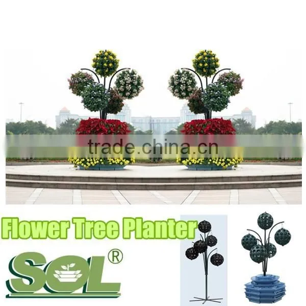 New Garden Ball Shaped Decorative Planters Pots SL-Y060-5 Plastic Planter photo-3