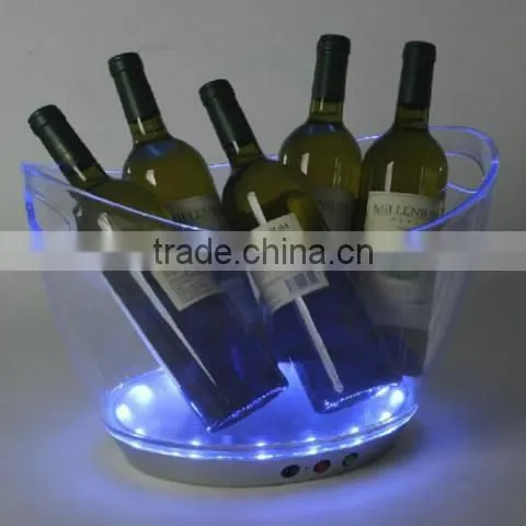 Plastic Led Wine Ice Bucket 6L photo-2