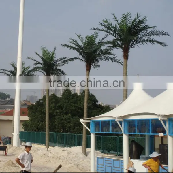Artificial Date Palm Tree Fiberglass Tree Sale Fake Tree Outdoor Decoration photo-3