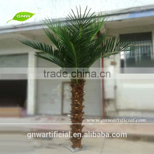 APM036 GNW Artificial Decorative Coconut Palm Tree Show 10ft for Room Decoration photo-2