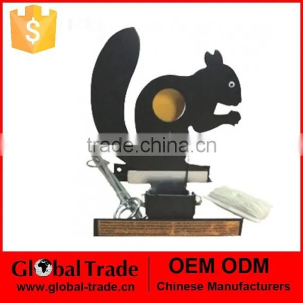 Squirrel Knockdown Pellet Target. Air Rifle Magnetic Knock Down Resetting Pellet Target .C0034