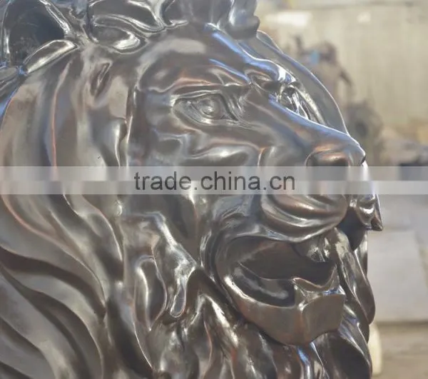 Garden Decoration Bronze Foundry Metal Craft Bronze Indoor Lion Sculptures photo-4