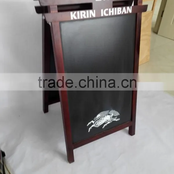 Hot Selling Wooden Standing Menu Chalkboard photo-2