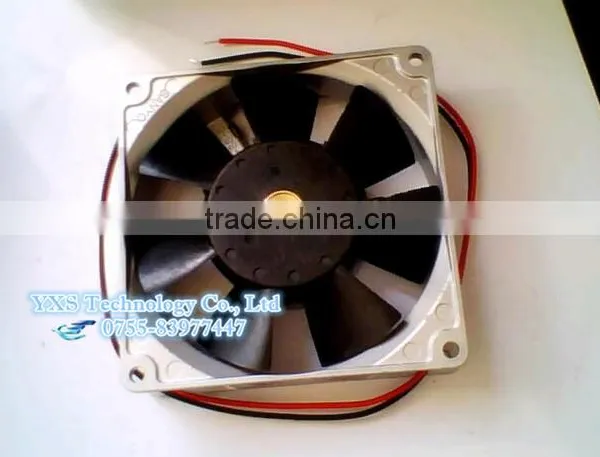 109L0924H401 9225 24V 0.12A 3wire / 2wire 9cm Aluminum Frame Fan photo-2