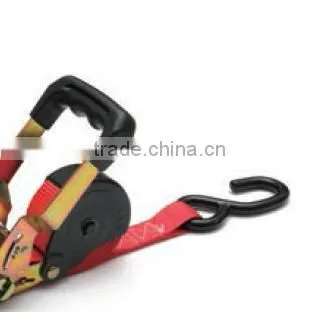 1" HEAVY DUTY RETRACTABLE TIE DOWN WITH WEBBING photo-5